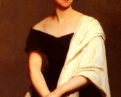 阿里 谢弗 : Portrait of Mrs Frederick Kent